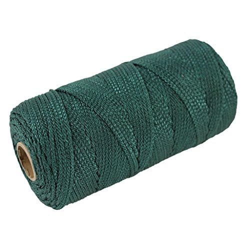 Durable Utility Twine for Crafting 635ft, Green Decoy Lines & More 100% Nylon Fiber Home Improvement SGT KNOTS #30 Braided Seine Twine 