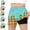 Mint Green 1, variant on HAOTAGS Swim Shorts Boys,Elastic Waist Quick-Dry Ice Cream Print Casual Swimwear Sky Blue 9-10 T
