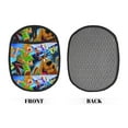 thumbnail image 2 of Lsque Scooby-Doo Pattern Oven Mitts and Pot Holders, Kitchen Oven Glove High Heat Resistant 500 Degree with Non-Slip Silicone Surface-2PCS, 2 of 7