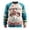 00-Sky Blue1216, variant on XIAOCHA Angry Santa Graphic Sweatshirt For Men Crew Neck 3D Holiday Pullover Top, Sky Blue, Sizes XXXXXL