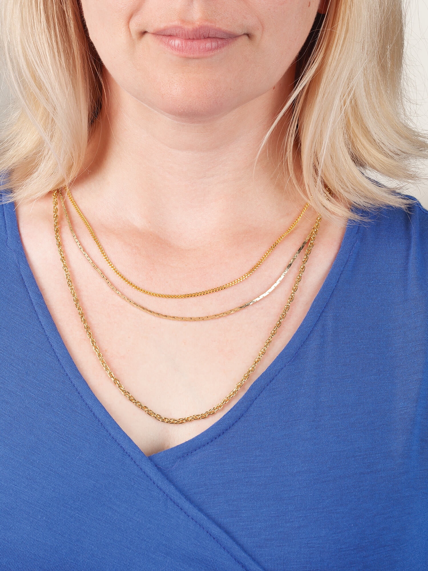 Layered Necklace Detangler - Layer Up to 2 Necklaces - Magnetic Closure  Clasp - Tangle Free Spacer - Stainless Steel