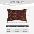 thumbnail image 4 of Sikiie Dancing African Women1 Print Plush Pillow Cover, Wrinkle-proof and Stain-resistant Pillow Protector without Pillow Core, Home Decoration-16"x24", 4 of 6