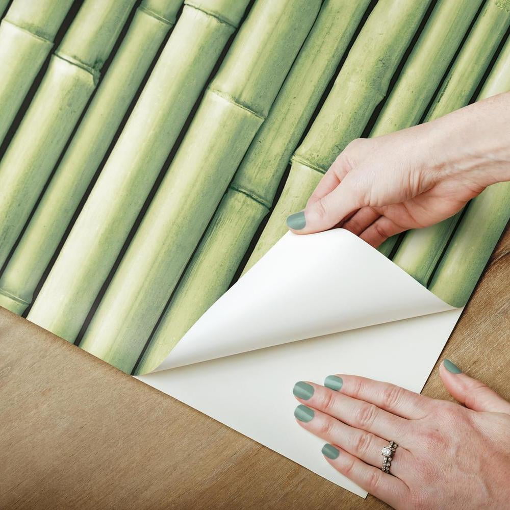 Bamboo Peel and Stick Wallpaper