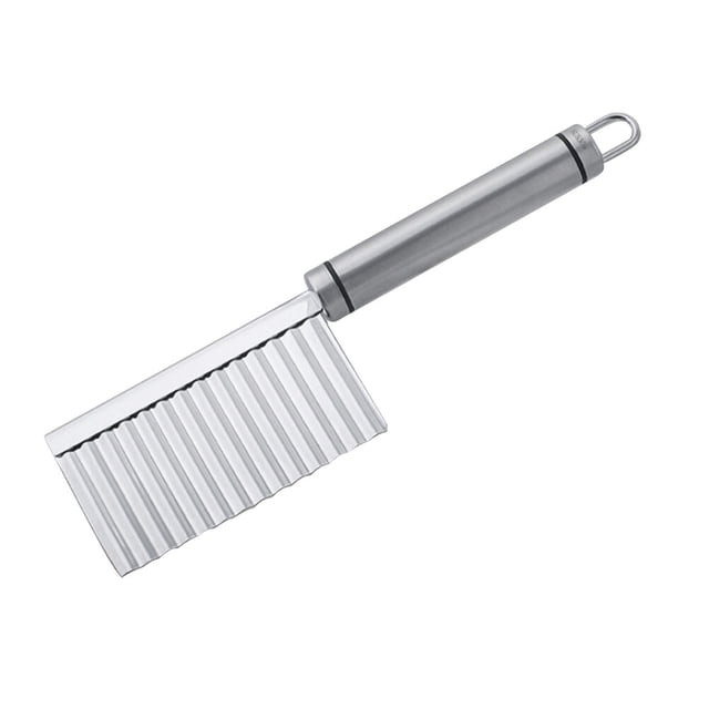 Coupeur Ondulé en Acier Inoxydable, Coupe Froissée, Outil de Friture, Trancheur de Pommes de Terre