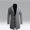Light Gray, variant on Black Friday Deals! FAFWYP Men's Plus Size Fall/Winter Casual Mid-Length Single Breasted Wool Blend Top Trench Coat Notched Lapel Collar Business Suits Slim Fit Warm Jackets