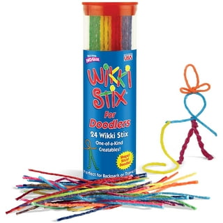  WIKKI STIX USA Fun Paks, Travel Essential for Road Trips,  Featuring USA Landmarks and Locations, Made in USA : Toys & Games