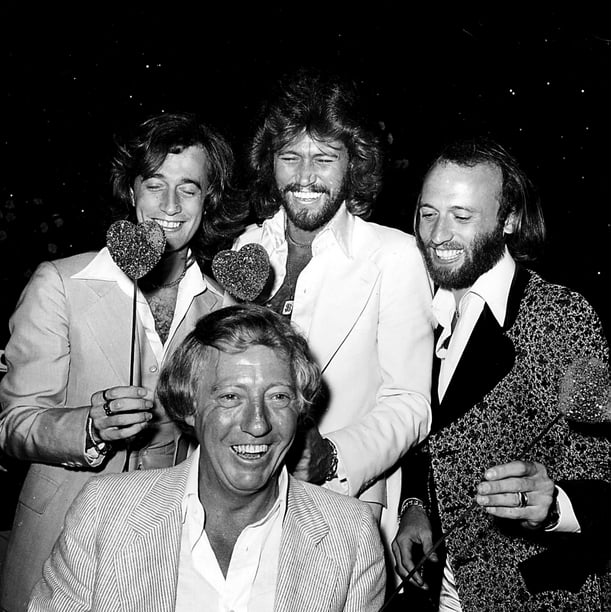 the Bee Gees with Robert Stigwood Photo Print (24 x 30) - Walmart.com ...