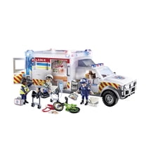 Rescue Vehicles: Ambulance with Lights and Sound