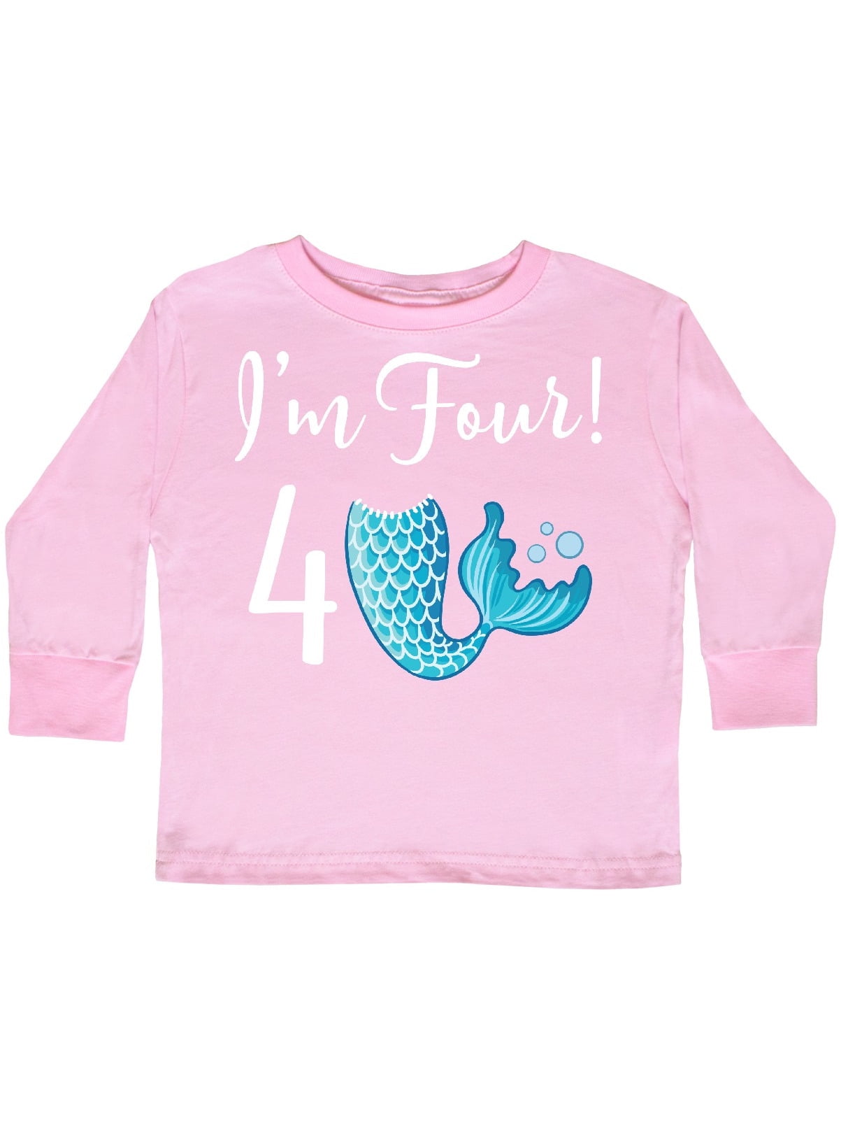 inktastic 4th Birthday Mermaid Party Toddler T-Shirt