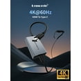thumbnail image 3 of Lemorele HDMI to USB-C Adapter, AR Glasses Converter, 4K@60Hz HDMI to USB-C Converter for AR Glasses & Monitors,  Compatible with Switch, PS5, Xbox, Steam Deck, PC, Nreal Air, Rokid, 3 of 8