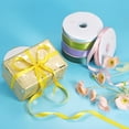 thumbnail image 4 of Uxcell 5/8 Inch x 100 Yard Satin Ribbon, Solid Color Gift Wrapping Polyester Ribbon for Bouquet Cake Box Bows, Green, 4 of 7