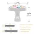 thumbnail image 3 of 4 Pcs Free Fish Knobs for Kitchen Cabinet Cupboard Dresser Bookcase Drawer Pulls Handles Round Home Decor, 3 of 5