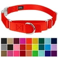 thumbnail image 2 of Country Brook Petz® Hot Orange Heavyduty Nylon Martingale with Premium Buckle, Extra Large, 2 of 6