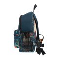 thumbnail image 4 of FORMRS School Backpack with Front Zippered Pocket 12" Student Travel Daypack, Blue Christmas Santa, 4 of 6