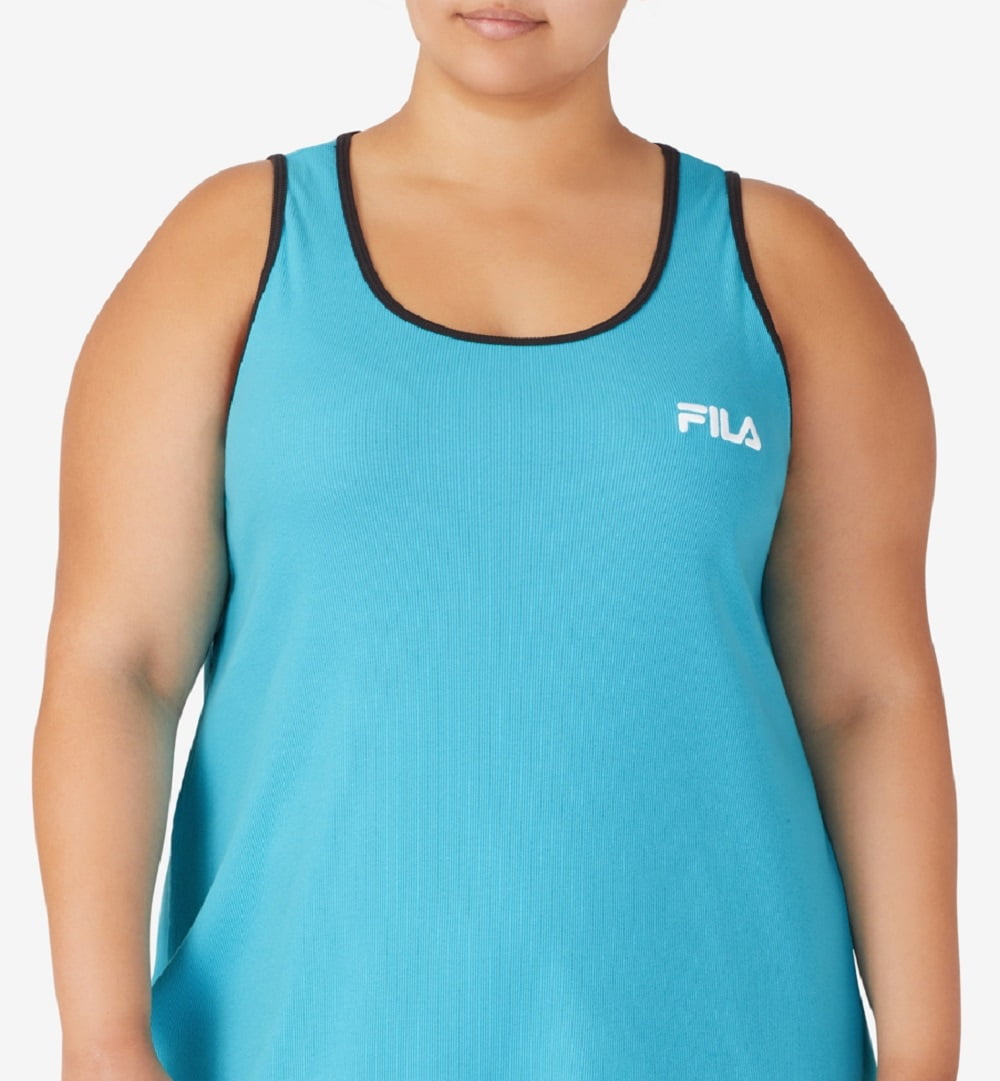 Fila Women's Logo Tank Dress Blue Size 3X - Walmart Business Supplies