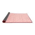 thumbnail image 2 of Ahgly Company Indoor Rectangle Solid Red Modern Area Rugs, 2' x 5', 2 of 4