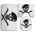thumbnail image 1 of ABPHQTO Firmar las Fuerzas Especiales de EE. UU. Juego de alfombras de baño de 3 piezas Alfombra de baño Alfombra de contorno y tapa de inodoro ABPHQTO  Cont-CHAPPLE-14862, 1 of 2
