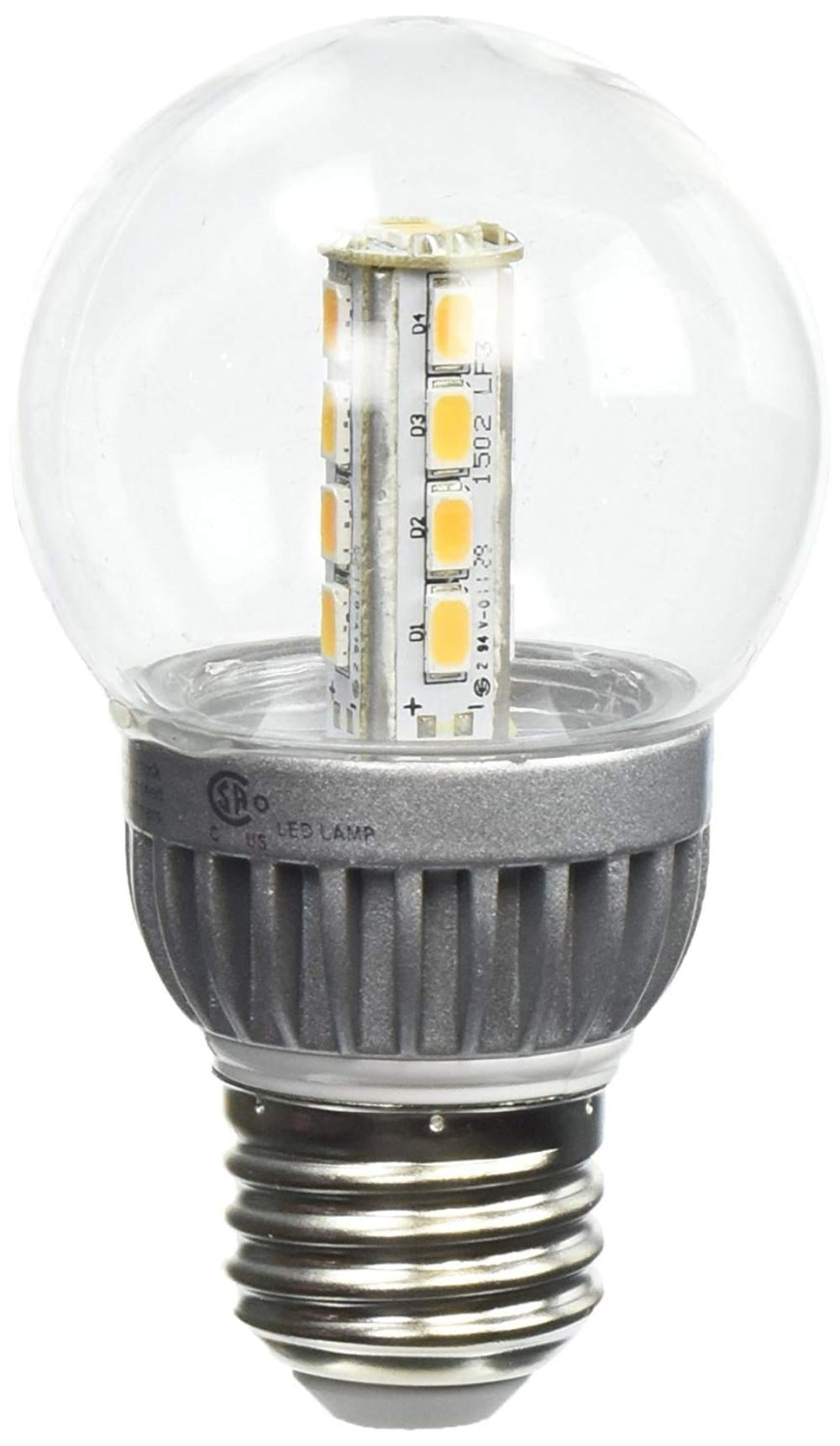 Lights of America 2426LED-LF3-24 2.5-Watts 135-Lumen Power LED Warm White Light Bulb for Pendants and Outdoor Lanterns
