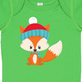 thumbnail image 4 of Inktastic Winter Fox, Cute Fox, Fox with Hat, Fox with Scarf Boys or Girls Baby Bodysuit, 4 of 5