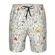 thumbnail image 3 of Balery Colorful Mushrooms and Plants Traje de Baño Estilo Hawaiano para Hombre, Shorts de Secado Rápido con Bolsillos-Large, 3 of 6