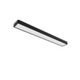 thumbnail image 4 of ETI 4 ft. x 6 in. Runden Black Modern LED Flush Mount Ceiling Light, 300 Lumen, 3CCT Color Preference, Dimmable, 120 Volt, C05015402A, 4 of 8