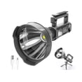 thumbnail image 3 of Sonducket Foco recargable de largo alcance, reflector de alta potencia, copa de luz grande, 4 modos, linterna USB, antorcha superbrillante, pesca Pescar Sonducket OD029223-00, 3 of 6