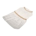 thumbnail image 4 of Vestido De Novia Para Perros, Vestido Para Perros, Lindo, Blanco, Lavable, Transpirable, De Malla, Cómodo Con Gancho Y Para Perros Pequeños Para Bodas Para El Verano ANGGREK  Otros, 4 of 8