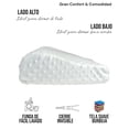 thumbnail image 4 of Almohada Cervical para descanso Lunics®  Tela Minky Color Blanco, 4 of 7
