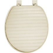 Wicker Bone Embossed Soft Toilet Seat