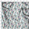 thumbnail image 4 of Soimoi polyester Crepe Fabric Leaves & Floral Artistic Print Sewing Fabric Yard 52 Inch Wide, 4 of 5