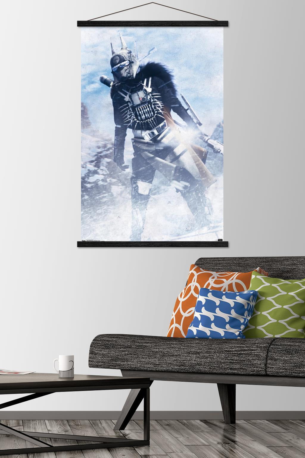 Star Wars: Solo - Enfys Wall Poster with Wooden Magnetic Frame, 22.375" x 34"