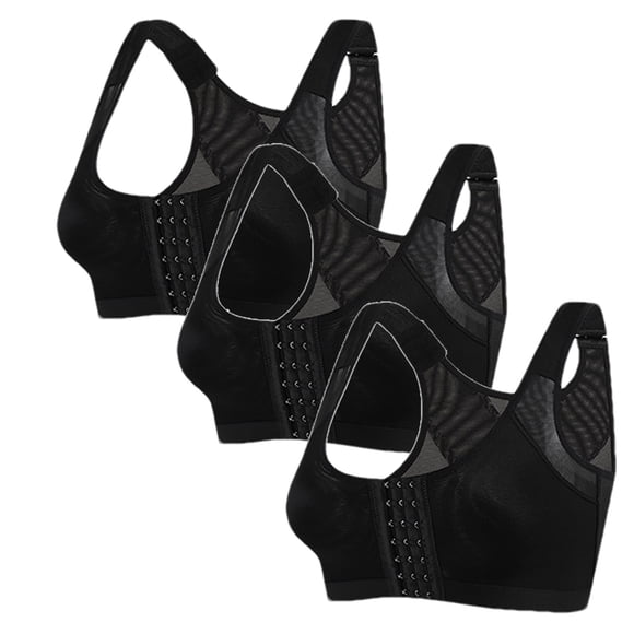 2 Pack Women's Sports Bra Sale Clearance Sports Bra with Padding Bra Tops Thin Bras for Women Woman Bras Sportsbra for Women(Black)