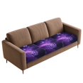 thumbnail image 5 of Xoenoiee Purple Butterfly Galaxy Print Stretch Patio Cushion Covers Sofa Couch Seat Chair Slipcovers Waterproof Cushion Cover Replacement Furniture Protector for Pets Kids, 5 of 7