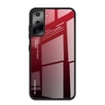 thumbnail image 1 of Étui de Téléphone en Verre Trempé Dégradé pour SAMSUNG S22 Plus (Rouge-Noir), 1 of 1