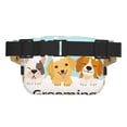 thumbnail image 3 of Fotbe Cute Dog In Bathtub1 Cangurera Cuadrada con Estampado de Doble Capa, Bolsa de Cintura Ajustable Mini para Hombres y Mujeres, 3 of 9