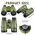 thumbnail image 7 of Binoculars For Kids 3 、5、 7、 8、12 Years Old With Compass And Neck String Toddler Educational Toy Binoculars Telescope Strap Lens Gift Set For Camping Adventure, 7 of 7