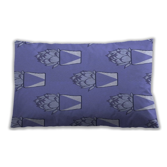Ahgly Company Indoor Rectangular Contemporary Lumbar Throw Pillow, 13 inch by 19 inch