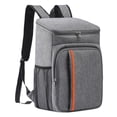 thumbnail image 4 of Almencla Insulated Backpack Accessory Large Capacity Oxford Cloth Zipper Closure Outdoor Gray, 4 of 8