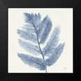 thumbnail image 2 of Hristova, Albena 15x15 Black Modern Framed Museum Art Print Titled - Forest Ferns I Blue, 2 of 5