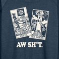 thumbnail image 3 of Instant Message - Aw Sh Tarot - Women's Lightweight French Terry Long Sleeve Shirt, 3 of 6