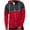 Red, variant on Pejock Men's Hooded Jacket Zip-Up Casual Wear, Lightweight Long Sleeve Sweater Coat with Drawstring for Daily Outdoor and Athletic Style