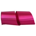 thumbnail image 1 of Reliant Ribbon 4700-831-10K 4 in. 50 Yards Single Face Satin Allure Ribbon, Wild Berry, 1 of 1