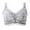 Grey, variant on Bras for Women Plus Size Padded Bra Feature V-Neck Nursing Bra Style W-1589 Khaki 34C