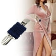 thumbnail image 1 of Knit Cardigan Clip Shawl Wrap Fastener Elastic Ruffled Shoulder Accessory Fashionable Secure, 1 of 2