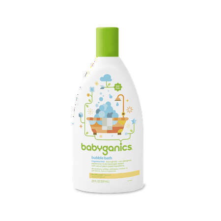 Babyganics Tub - BabyGanics - Bubble Bath Fragrance Free - 20 oz.
