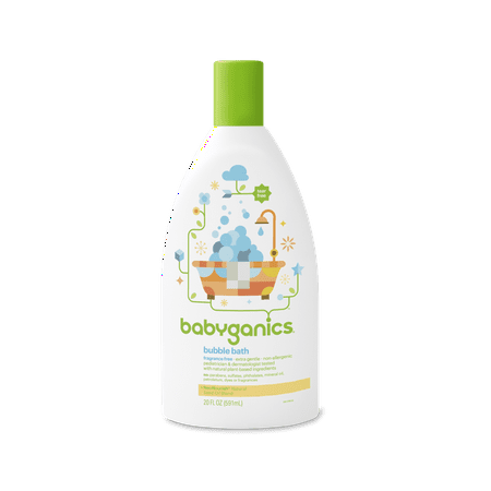 BabyGanics - Bubble Bath Fragrance Free - 20 oz.