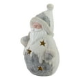 thumbnail image 4 of Northlight LED Lighted Santa Christmas Figure - 21" - White and Gray, 4 of 4