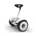 thumbnail image 3 of Ninebot S by Segway Smart Self Balancing Transporter 13.7 Mile Range, 10 MPH of Top Speed, 10.5-Inch Pneumatic Air Filled Tires, Mobile App Control, Customizable LED Lights (White), 3 of 7