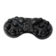 thumbnail image 3 of Masajeador de cintura y cadera para hombres y mujeres, herramienta portátil para masaje de puntos de ejercicio cervicales Negro, 3 of 9