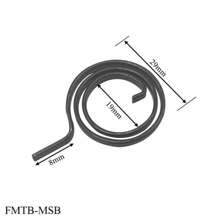 

5Pcs Door Handle Springs Door Lever Knob Latch Replacement Coil Torsion FMTB-MSB
